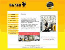 Tablet Screenshot of boxertechos.com.ar